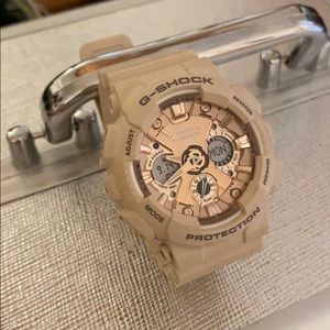 Rose Gold G-Shock Watch